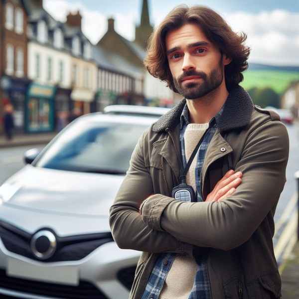 Motorist thinking about 3-year-driving-ban