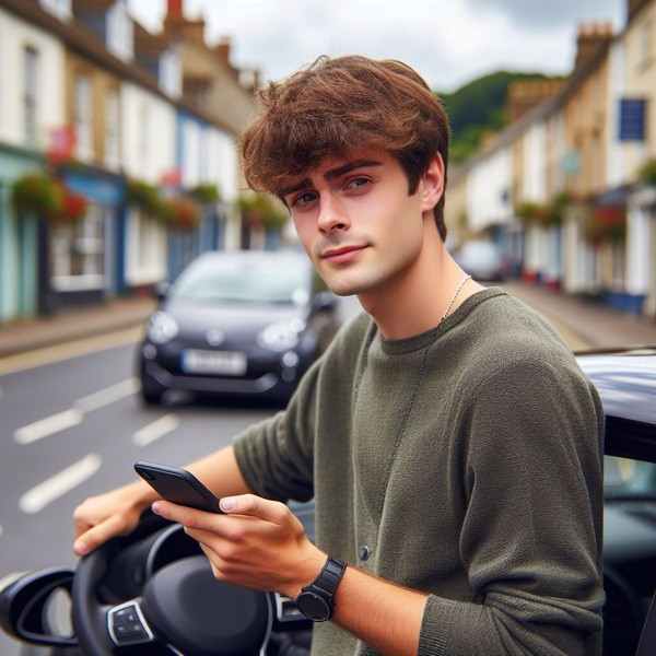 Motorist thinking about 5-year-driving-ban