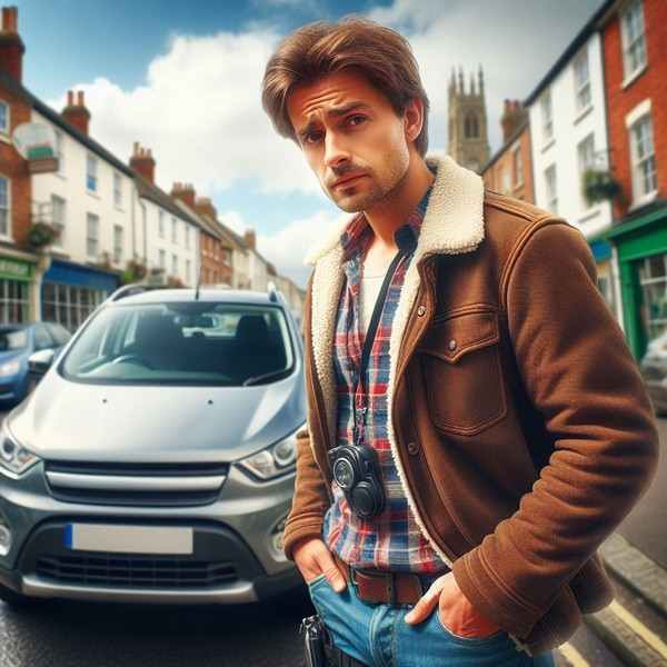 Motorist thinking about advanced-driving-course-reduce-insurance