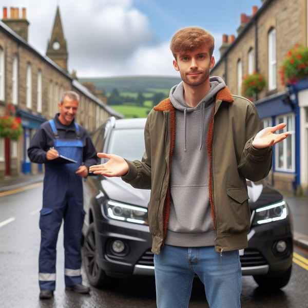 Motorist thinking about can-a-new-driver-lose-their-licence-for-speeding