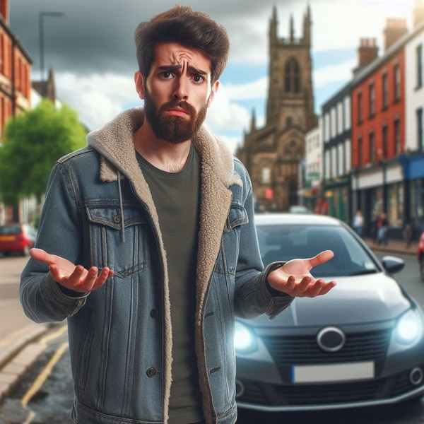 Motorist thinking about how-long-does-a-no-insurance-conviction-stay-on-record