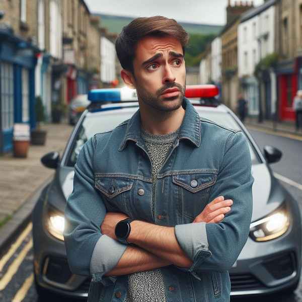 Motorist thinking about what-happens-if-you-dont-declare-points-on-insurance
